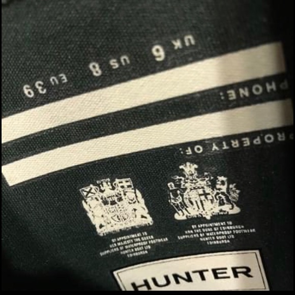 *SOLD* Hunter rain boots (Women’s) - Picture 4 of 5